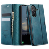 For Samsung Galaxy A36 5G Case CASEME 033 Series RFID Blocking Wallet Stand Calf Texture Leather Phone Cover - TechGearPal