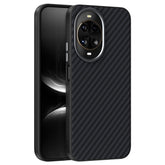 Coque ABEEL pour Huawei Nova 14 5G compatible avec MagSafe, coque arrière texturée en fibre de carbone