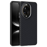 Coque ABEEL pour Huawei Nova 14 Pro 5G compatible avec MagSafe, coque arrière texturée en fibre de carbone
