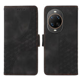 Étui portefeuille en cuir pour Huawei Nova 14 Ultra 5G, motif losange imprimé, support et sangle