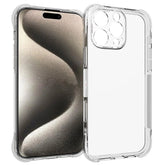 Coque arrière transparente en TPU pour iPhone 16 Pro Max, série WANLONFENG TM, 2,0 mm