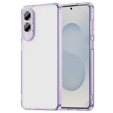For Samsung Galaxy S25 Edge Case TPU + Acrylic Phone Back Cover Anti Yellowing