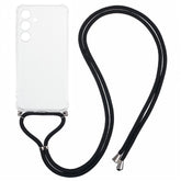 For Samsung Galaxy S25 FE Case Reinforced Corner TPU Clear Phone Cover with Lanyard