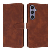 AZNS For Samsung Galaxy S25 FE Case PU Leather Wallet Phone Cover