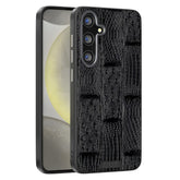 Coque ABEEL pour Samsung Galaxy S25 compatible avec MagSafe, coque arrière micro-gaufrée à texture bête