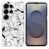 For Samsung Galaxy S25 Ultra Case Marble Pattern Printing Soft TPU Phone Cover - TechGearPal