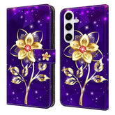 For Samsung Galaxy S25+ Wallet Case Pattern Printing PU Leather Flip Stand Phone Cover