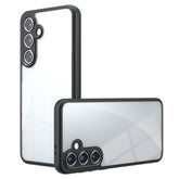 Coque transparente antichoc en TPU et PC pour Samsung Galaxy S25+