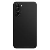 Rubberized Mobile Phone TPU Case for Samsung Galaxy S23, Microfiber Lining Design Straight Edge Protective Cover - TechGearPal