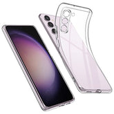 Coque de protection ultra-transparente en TPU pour Samsung Galaxy S23, anti-traces de doigts