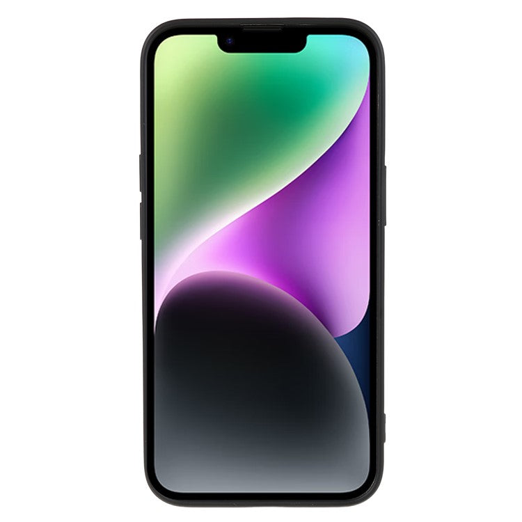 Fiber Lining Shell for iPhone 15 Candy Color Anti-Drop TPU Phone Case Rubberized Phone Cover - TechGearPal