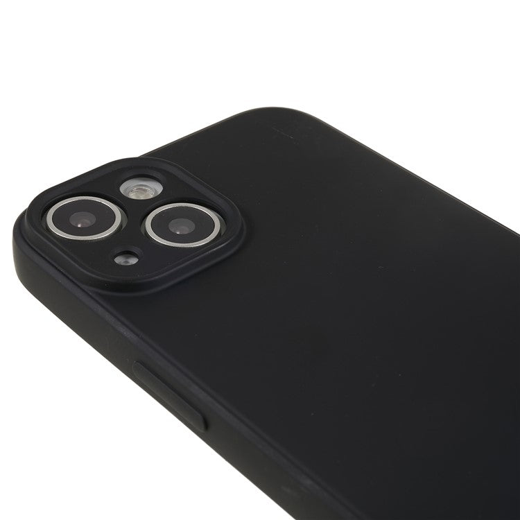 Fiber Lining Shell for iPhone 15 Candy Color Anti-Drop TPU Phone Case Rubberized Phone Cover - TechGearPal