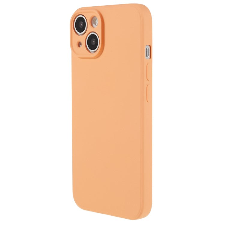 Fiber Lining Shell for iPhone 15 Candy Color Anti-Drop TPU Phone Case Rubberized Phone Cover - TechGearPal