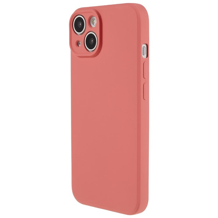 Fiber Lining Shell for iPhone 15 Candy Color Anti-Drop TPU Phone Case Rubberized Phone Cover - TechGearPal