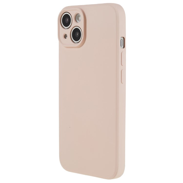 Fiber Lining Shell for iPhone 15 Candy Color Anti-Drop TPU Phone Case Rubberized Phone Cover - TechGearPal
