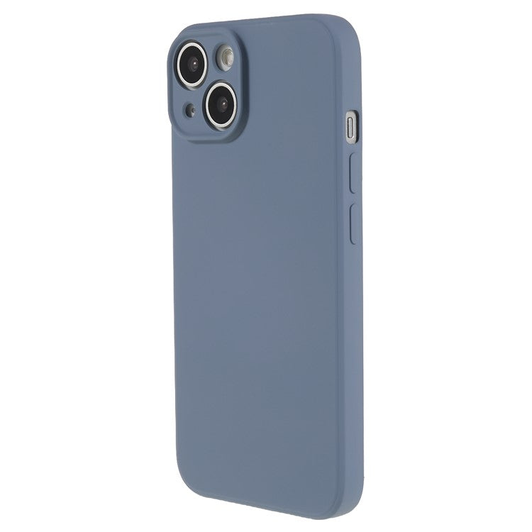 Fiber Lining Shell for iPhone 15 Candy Color Anti-Drop TPU Phone Case Rubberized Phone Cover - TechGearPal