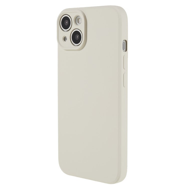 Fiber Lining Shell for iPhone 15 Candy Color Anti-Drop TPU Phone Case Rubberized Phone Cover - TechGearPal