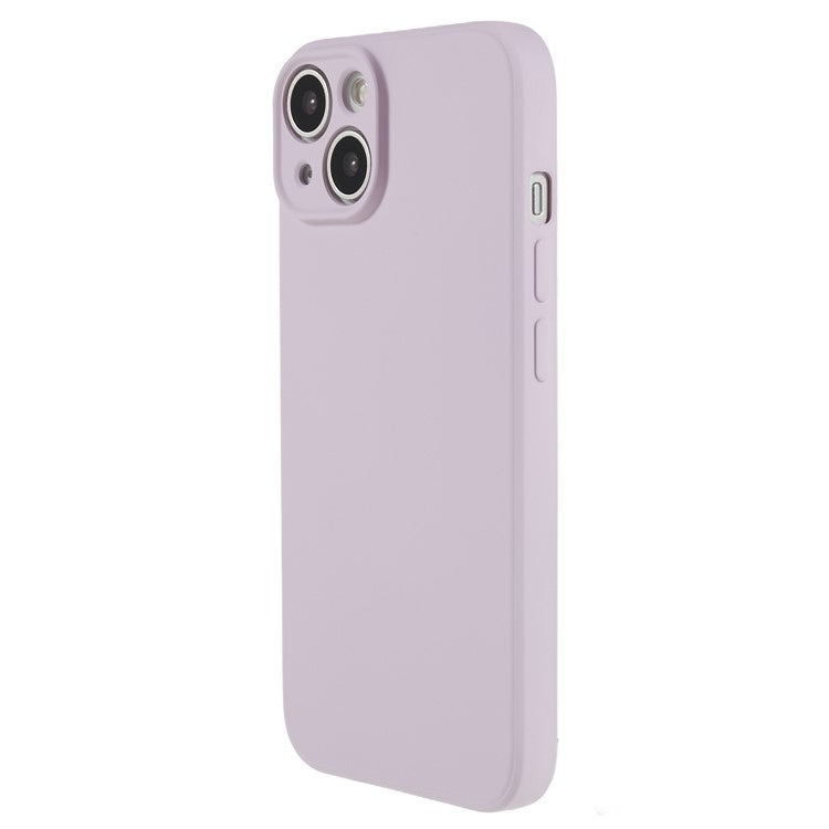 Fiber Lining Shell for iPhone 15 Candy Color Anti-Drop TPU Phone Case Rubberized Phone Cover - TechGearPal