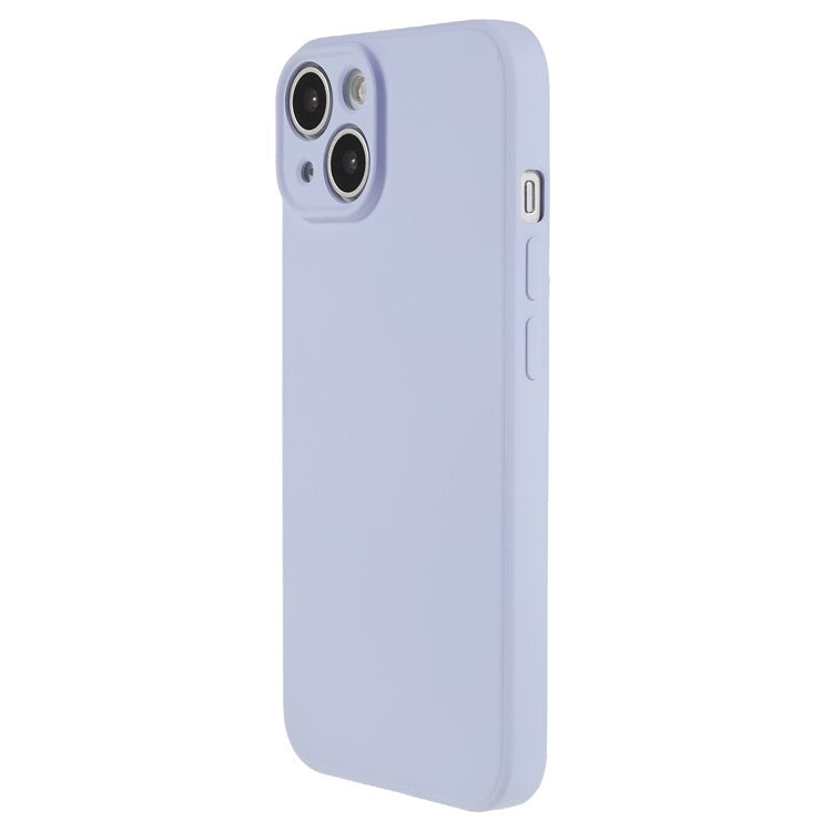 Fiber Lining Shell for iPhone 15 Candy Color Anti-Drop TPU Phone Case Rubberized Phone Cover - TechGearPal
