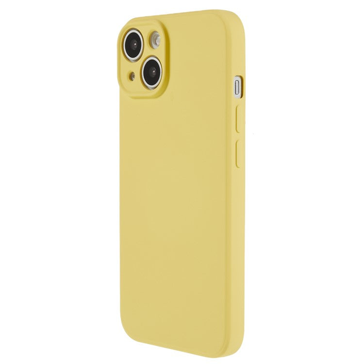Fiber Lining Shell for iPhone 15 Candy Color Anti-Drop TPU Phone Case Rubberized Phone Cover - TechGearPal