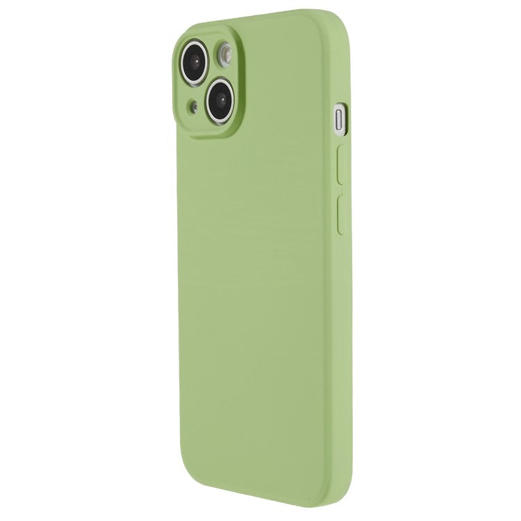 Fiber Lining Shell for iPhone 15 Candy Color Anti-Drop TPU Phone Case Rubberized Phone Cover - TechGearPal
