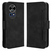 Coque de téléphone en cuir PU anti-rayures avec support et plusieurs emplacements pour cartes pour Huawei Nova 13 4G / Nova 13 5G / Nova 12 5G
