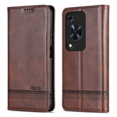 Étui portefeuille en cuir PU AZNS pour Huawei Enjoy 70 4G / Nova Y72 4G, coque à rabat magnétique