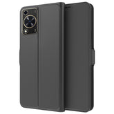 Étui en cuir PU avec porte-cartes et support de visualisation pour Huawei Nova Y72 4G / Enjoy 70