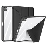 DUX DUCIS Magi Series for iPad Pro 11 (2024) Case Origami Stand PU Leather Smart Cover Detachable