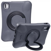 PEPKOO For iPad Pro 11 (2024) Shockproof Tablet Case 360-Degree Rotatable PC Kickstand EVA Protective Cover