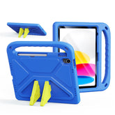 For iPad (2025) / iPad 10.9 (2022) Tablet Case with Kickstand DUX DUCIS Puff Series EVA Kids Shockproof Cover