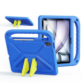 For iPad Air 11 (2025) / iPad Air 11 (2024) / Pro 11 (2024) Tablet Case with Kickstand DUX DUCIS Puff Series EVA Kids Shockproof Cover