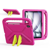 For iPad Air 11 (2025) / iPad Air 11 (2024) / Pro 11 (2024) Tablet Case with Kickstand DUX DUCIS Puff Series EVA Kids Shockproof Cover