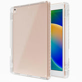 Étui pour tablette iPad 10.2 (2021) / (2020) / (2019) / Air 10.5 pouces (2019) / Pro 10.5 pouces (2017), protection des coins en acrylique transparent + coque en TPU