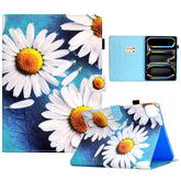 For iPad Pro 11 (2024) Case PU Leather+TPU Tablet Protective Cover Pattern Printing Full Protection Shell