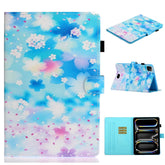 For iPad Pro 11 (2024) Case Pattern PU Leather Tablet Cover with Pencil Holder
