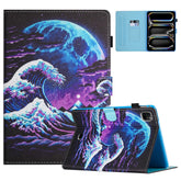For iPad Pro 11 (2024) Tablet Cover Shockproof Leather Card Holder Stand Case