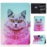 A1 For iPad Pro 11 (2024) Case Anti-Drop Card Holder Stand Leather Tablet Cover