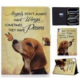 A1 For iPad Pro 11 (2024) Case Anti-Drop Card Holder Stand Leather Tablet Cover