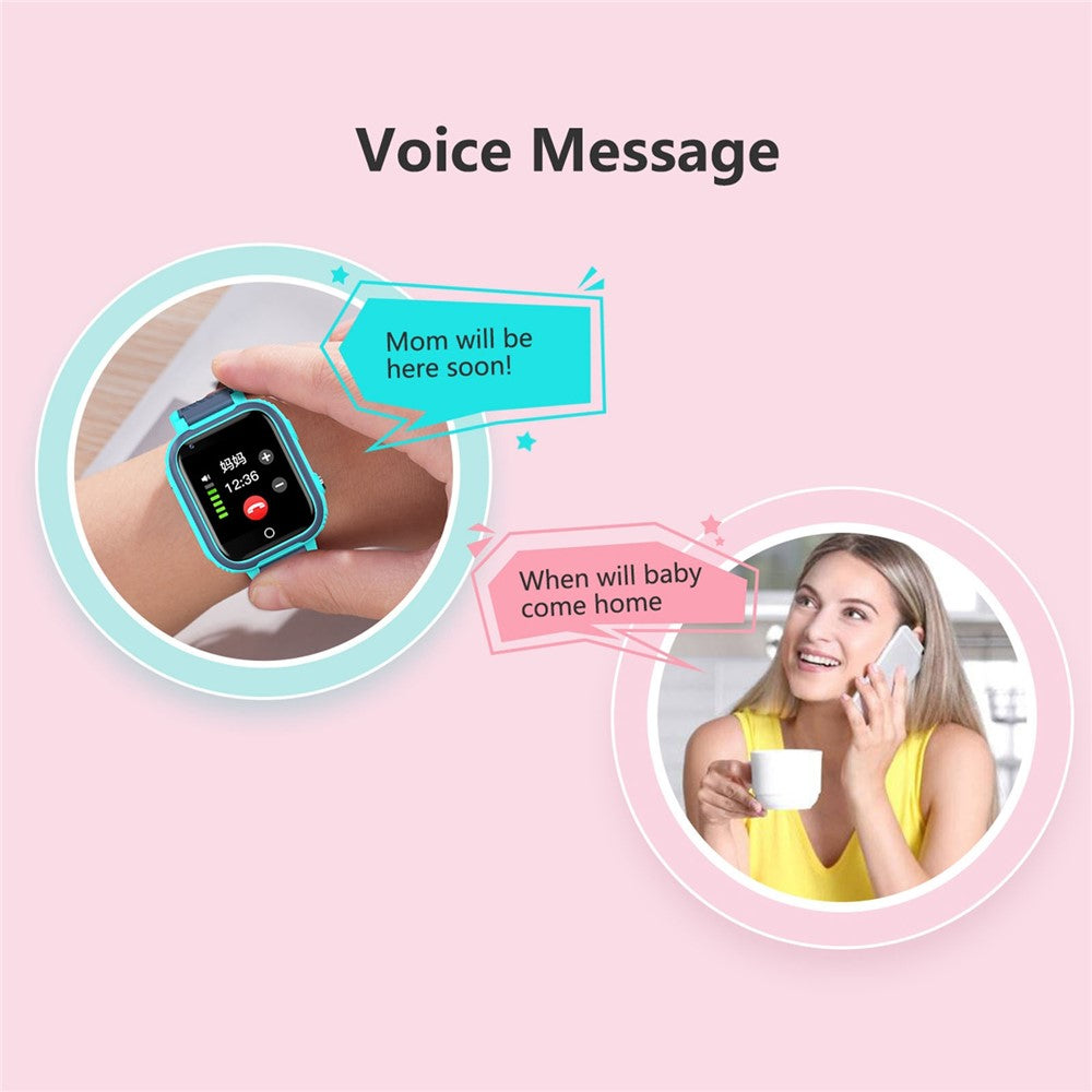 LT21 1.4-inch IPS Touch Screen Kids Camera Smart Watch Step Counter Waterproof 4G Sports Watch - TechGearPal