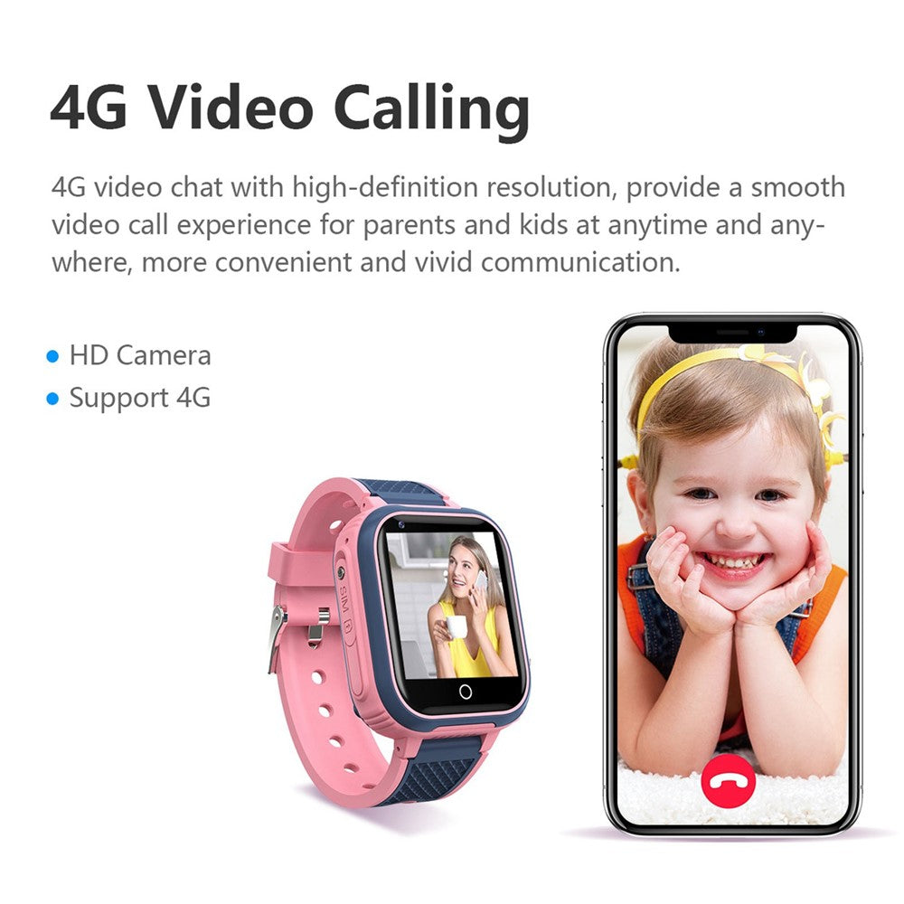 LT21 1.4-inch IPS Touch Screen Kids Camera Smart Watch Step Counter Waterproof 4G Sports Watch - TechGearPal