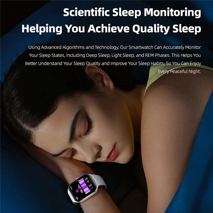 MT61 Ultra Thin Smart Watch 1.96 Inch AMOLED Curved Screen Bluetooth-Compatible Calling Health Monitor, Steel Strap - TechGearPal