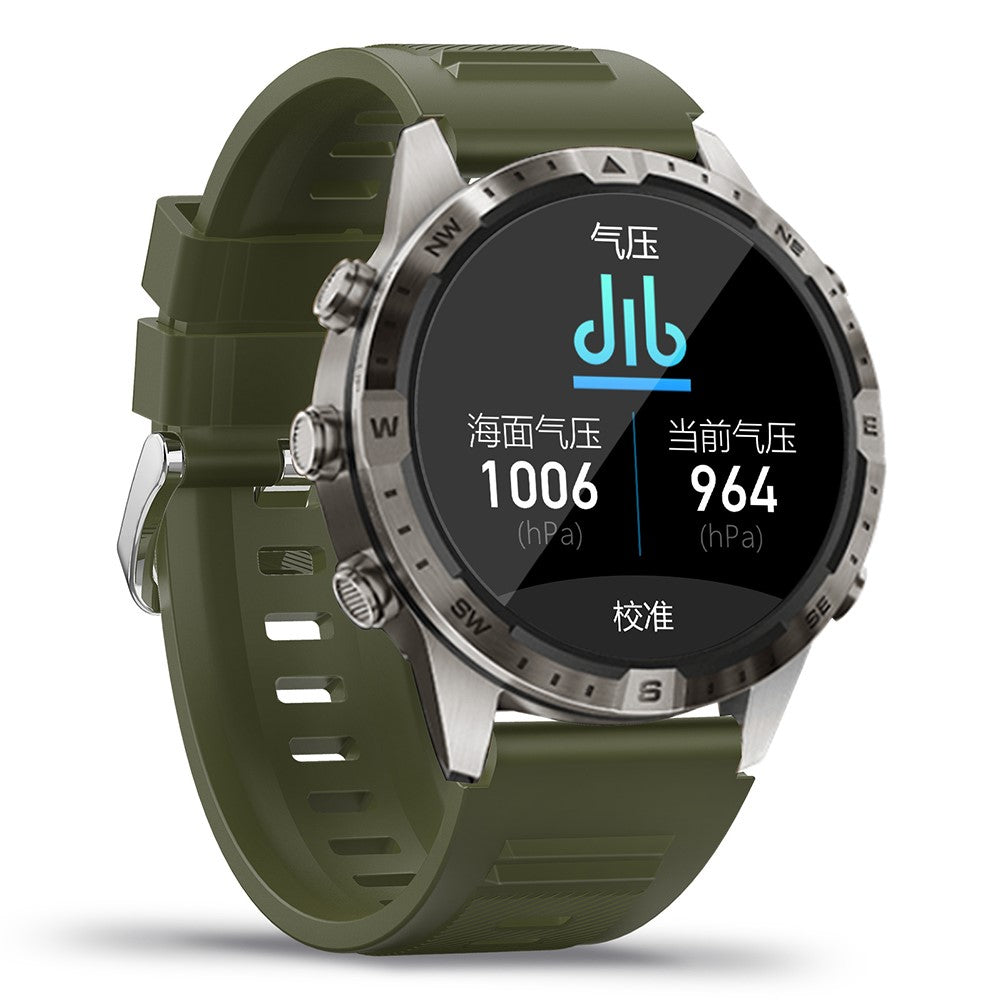 GT45 1.6-inch Outdoor Smart Watch Bluetooth-compatible Call Fitness Tracker Bracelet with Heart Rate Blood Pressure Sleep Monitor - TechGearPal