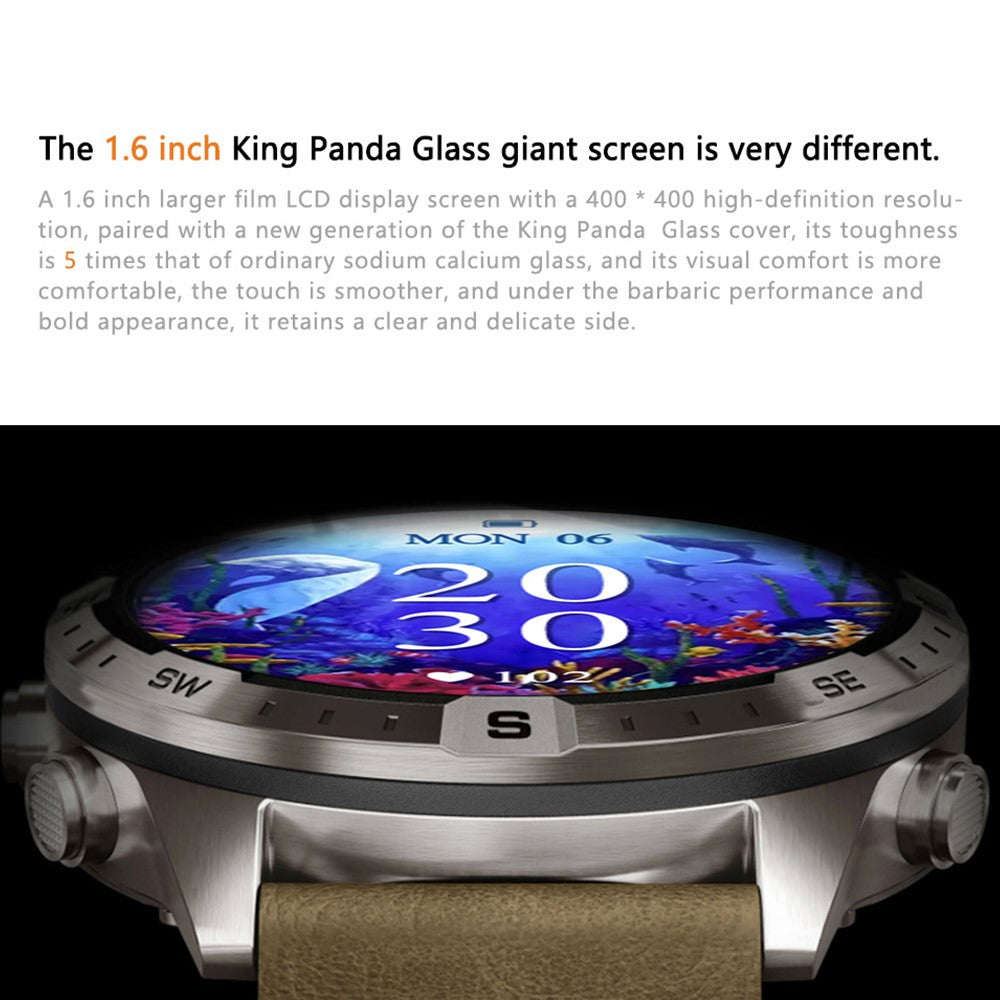 GT45 1.6-inch Outdoor Smart Watch Bluetooth-compatible Call Fitness Tracker Bracelet with Heart Rate Blood Pressure Sleep Monitor - TechGearPal