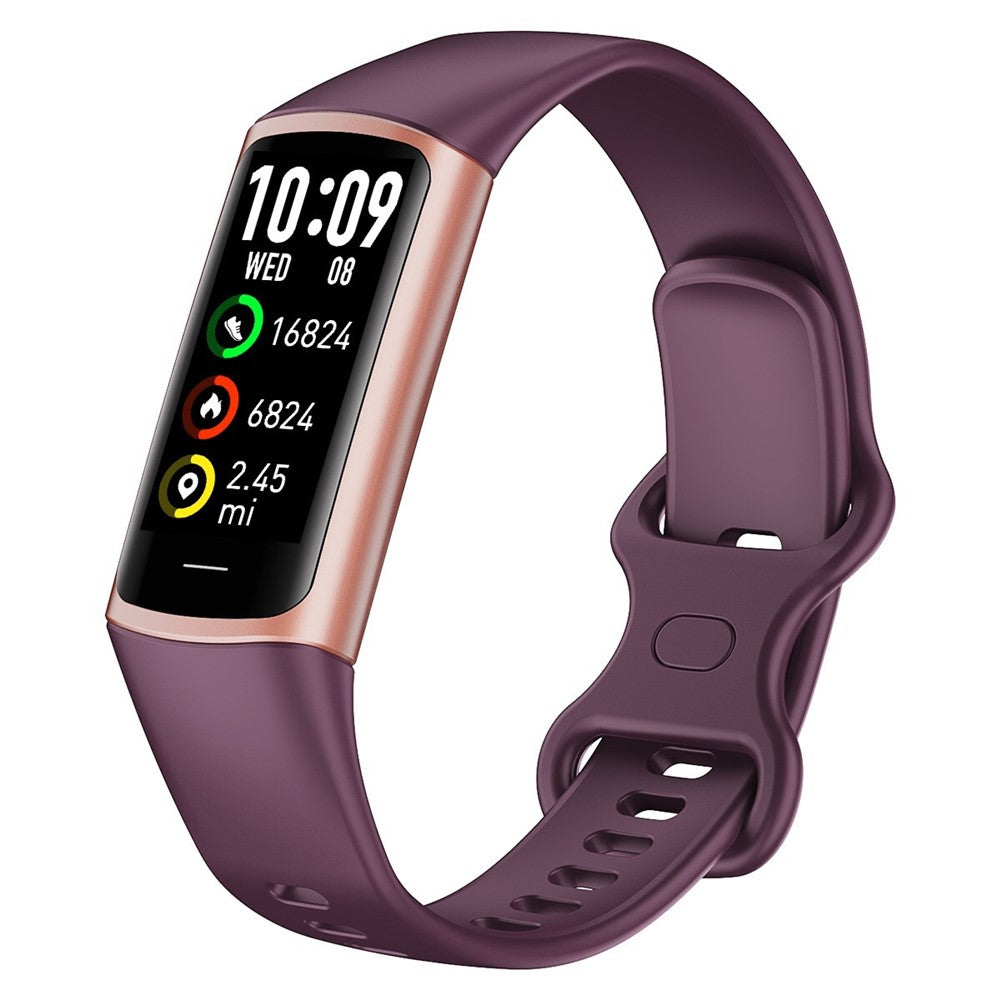C68L 0.96" Smart Watch with Heart Rate, Temperature Monitoring Message Push Pedometer Sports Bracelet - TechGearPal