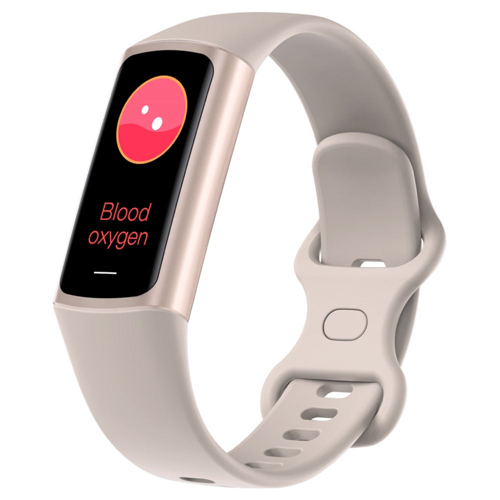C68L 0.96" Smart Watch with Heart Rate, Temperature Monitoring Message Push Pedometer Sports Bracelet - TechGearPal