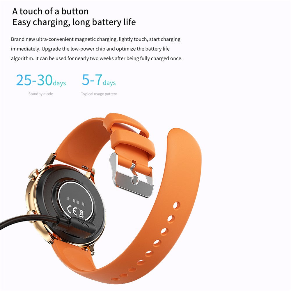 MX40 1.39 inch Bluetooth-compatible Smart Watch Female Menstrual Cycle Health Monitoring Sport Bracelet - TechGearPal