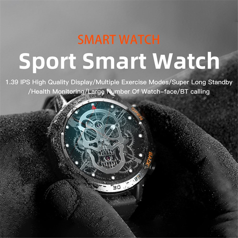 K52 1.39 inch IPS Display Smart Watch Heart Rate Monitor Bluetooth-Compatible Talk Long Standby Sports Bracelet - TechGearPal