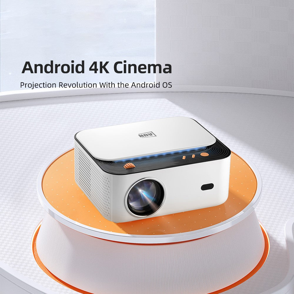 AUN Z5S Portable Full HD Home Cinema 1080P Android Video Projector 4K Movie Decode 3D Mini Smart Theater
