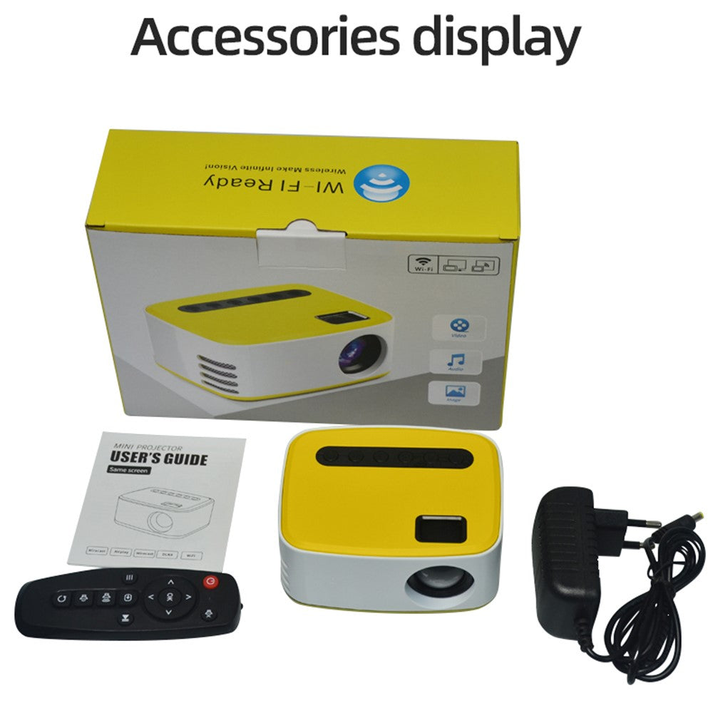 T20 Mini LED Projector 1080P High Definition Portable Home Theater Media Player